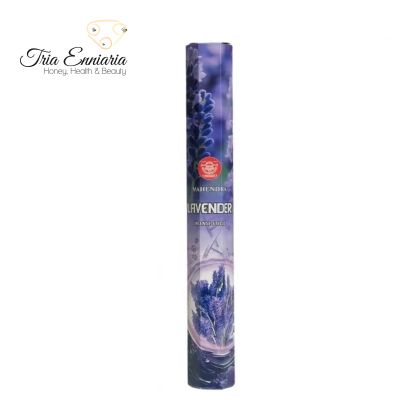 Bețișoare Parfumate Cu Lavandă, 20 Bucăți, Mahendra