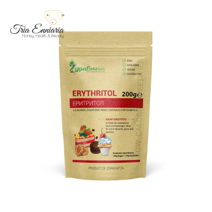 Érythritol, 200 g, Zdravnitza