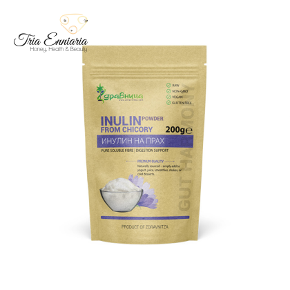 Инулин, разтворими фибри от цикория, Здравница, 200 гр.
