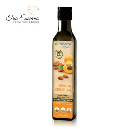Λάδι Πυρήνα Βερίκοκου, 250 ml, Bioherba