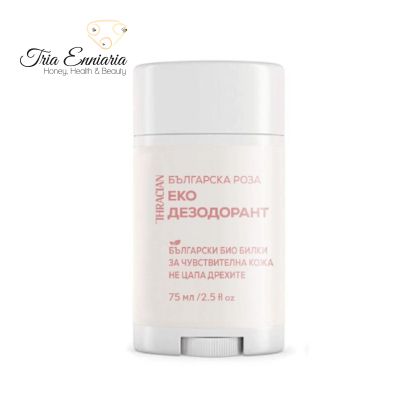 Eco Deodorant Rose, 75 ml, Thracian