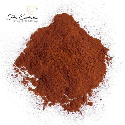Pudră de Cacao Alcalinizată și Neîndulcită, 100 g, Tria Enniaria
