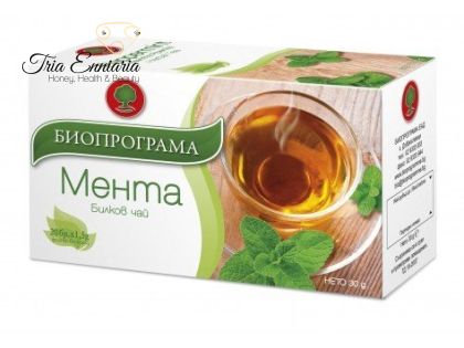 Peppermint herbal tea