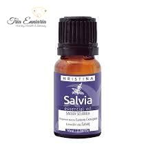 Salvia, Pure Essential Oil, 10 ml, Hristina