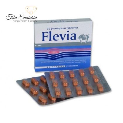 Fleviya, varicose veins and hemorrhoids, 30 tablets, Nicsen