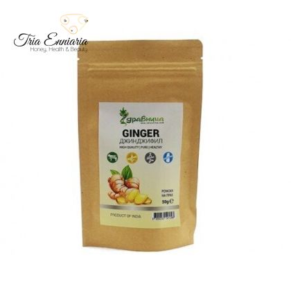 Ginger, powder, Zdravnitza, 50 g