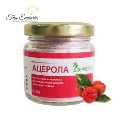 Acerola, powder, natural vitamin C, Zdravnitza, 60 g