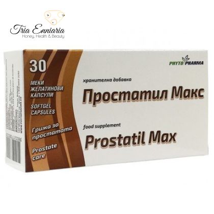 Prostatil Max, prostate care, 30 capsules, PhytoPharma