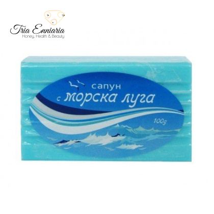 Natural Soap With Sea Lye, 100 gr, Tobex Co