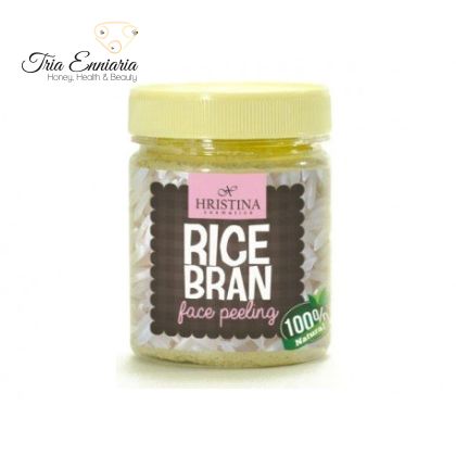 Rice Bran, Face Peeling, 200 ml, Hristina