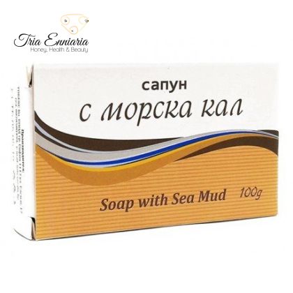 Натурален Сапун С Морска Кал, 100 гр, Tobex Co