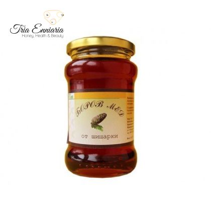 Болгарские шишки мед, натуральный, 450 г