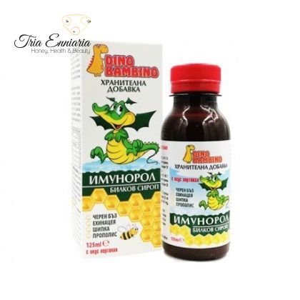 Imunorol, φυτικό σιρόπι για παιδιά και ενήλικες, 125 ml
