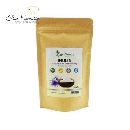 Inulin, lösliche Ballaststoffe aus Chicorée, Zdravnitsa, 200 g.
