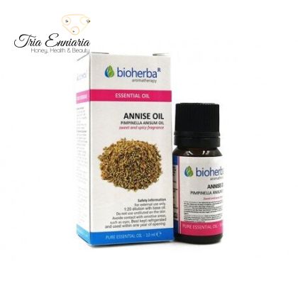 Anis, huile essentielle pure, 10 ml, Bioherba