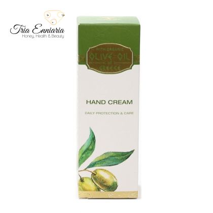 Crème mains Protection et soin quotidiens & Huile d'olive de Grèce