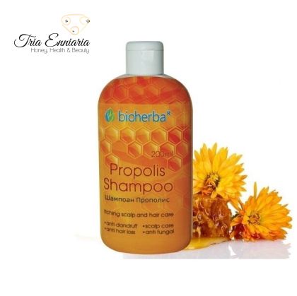 Shampoo alla Propoli, 200 ml, Bioherba