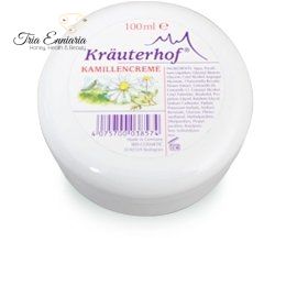 Crème cosmétique pour le visage à la camomille, 100 ml, Krauterhof