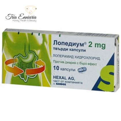 Lopedium - gélules 2 mg / 10 pcs., SANDOZ