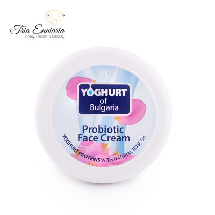 Feuchtigkeitsspendende probiotische Gesichtscreme "Yoghurt of Bulgaria" 100 ml, Biofresh