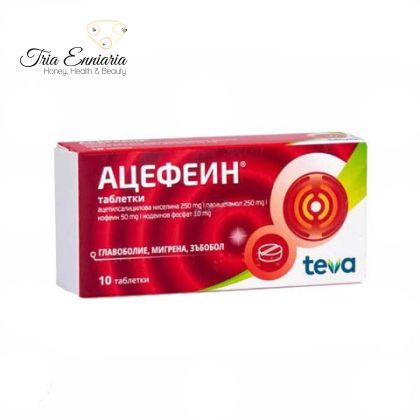 Acefein, 10 tablets, TEVA