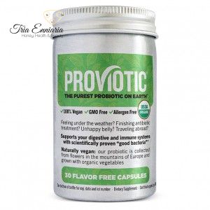 ProViotic 100% Vegan Пροβιοτικά, 30 Кάψουλες, ProViotic