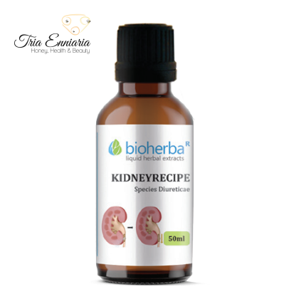 Herbal recipe Prof. Lambrev - tincture, kidney problems, 50 ml, Bioherba