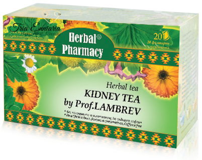 Kidney Tea By Prof. Lambrev , 20 filter packets, 30 g, Bioherba