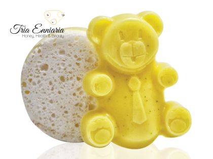 Bear With Marigold, Handmade Glycerin Soap, 60 g, Bioherba
