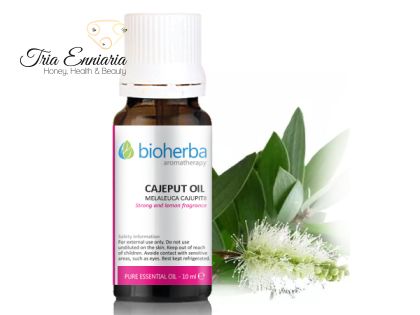 Cajeput, Pure Essential Oil, 10 ml, Bioherba 