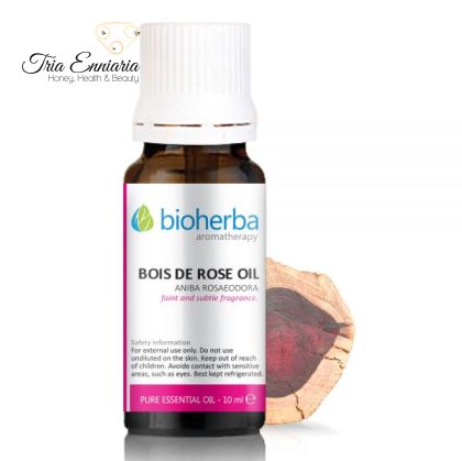 Bois de rose, huile essentielle pure, 10 ml, Bioherba