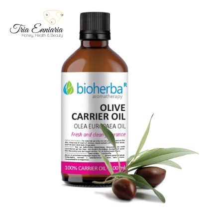 Huile d'olive, huile de base, 100 ml, Bioherba