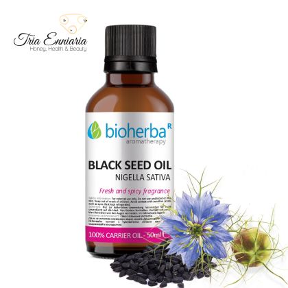 Cumin noir, huile de base, 50 ml, Bioherba