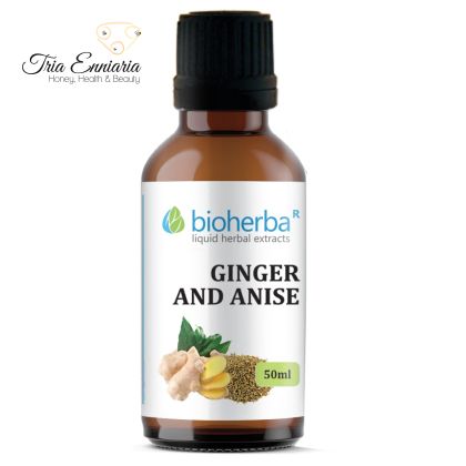 Ginger And Anise Tincture, 50 ml, Bioherba