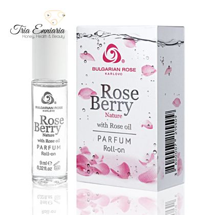 Profumo Roll-on Roseberry, 9 ml, bulgaro Rosa