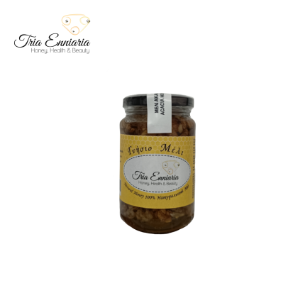 Acacia Honey With Walnuts, 450 g, Tria Enniaria