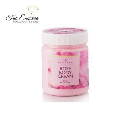 Body Cream With Rose, 200 ml, Hristina