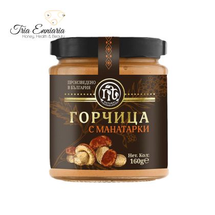 Горчица С Манатарки, 160 г, Natural Technologies