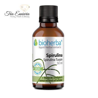 Spirulina-Tinktur, 50 ml, Bioherba