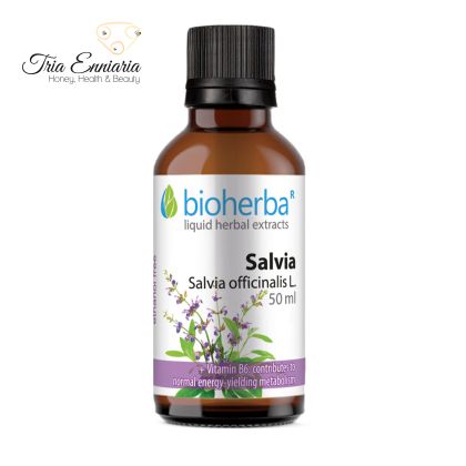 Salvia-Tinktur, 50 ml, Bioherba