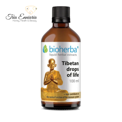 Tinctură Tibetan Drops of Life, 100 ml, Bioherba