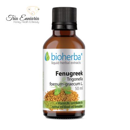 Tintura di fieno greco, 50 ml, Bioherba