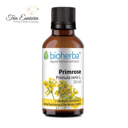 Tinctura de primula, 50 ml, Bioherba