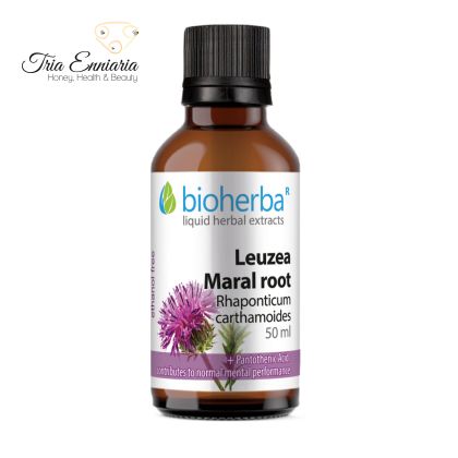 Tinctură de rădăcină Maral (Levzea), 50 ml, Bioherba