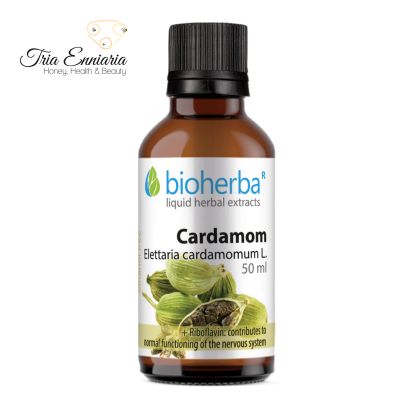 Tinctură de cardamom, 50 ml, Bioherba