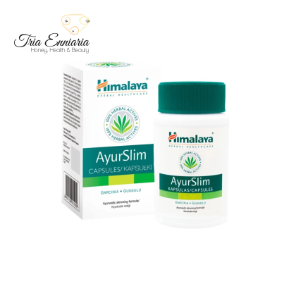 AyurSlim, здоровый вес, 60 капсул, Хималая