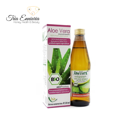 Bio-Aloe-Vera-Saft, 330 ml, AboPharma