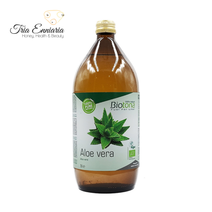 Suc organic de Aloe Vera, Biotona, 1 litru