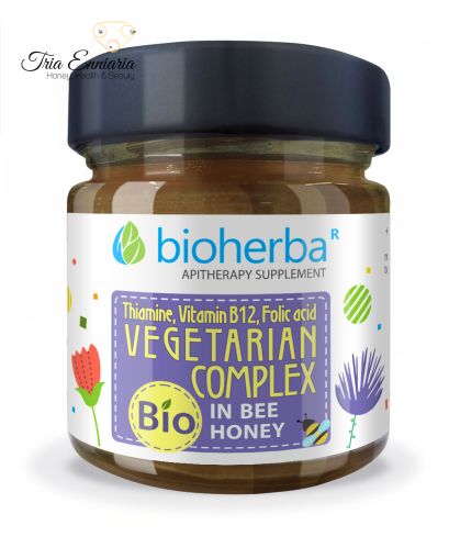 Vegetarischer Komplex mit Bio-Bienenhonig, 280 g, Bioherba