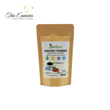 Chicory Powder With Wild Rosehip Fruit, 100 g, Zdravnitza